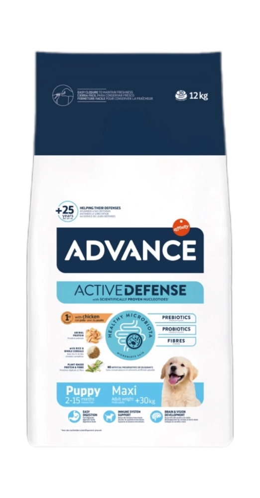ADVANCE MAXI PUPPY PILETINA 12kg
