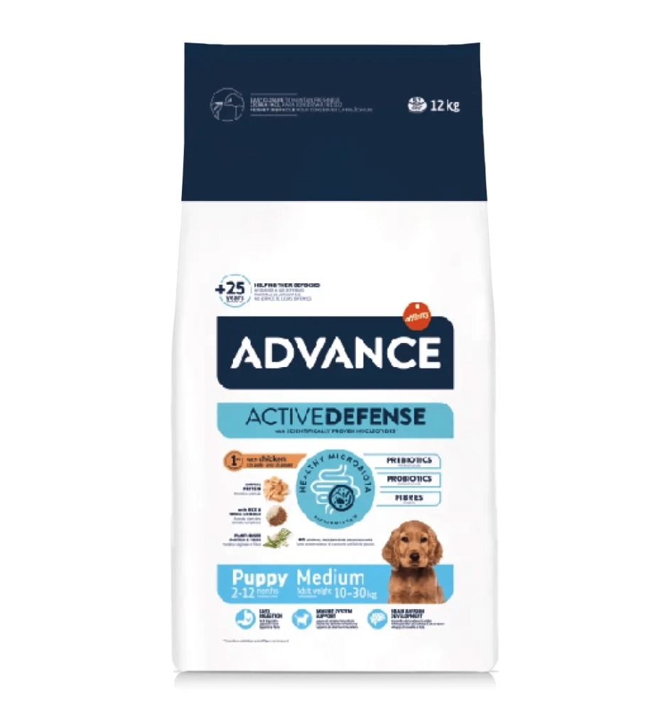 ADVANCE MEDIUM PUPPY PILETINA 12kg