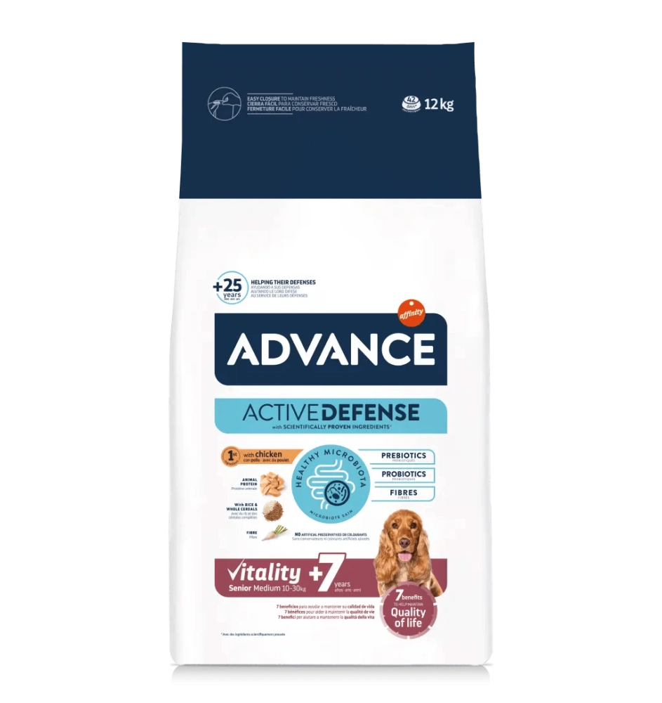 ADVANCE SENIOR MED/MAXI PILETINA 1kg