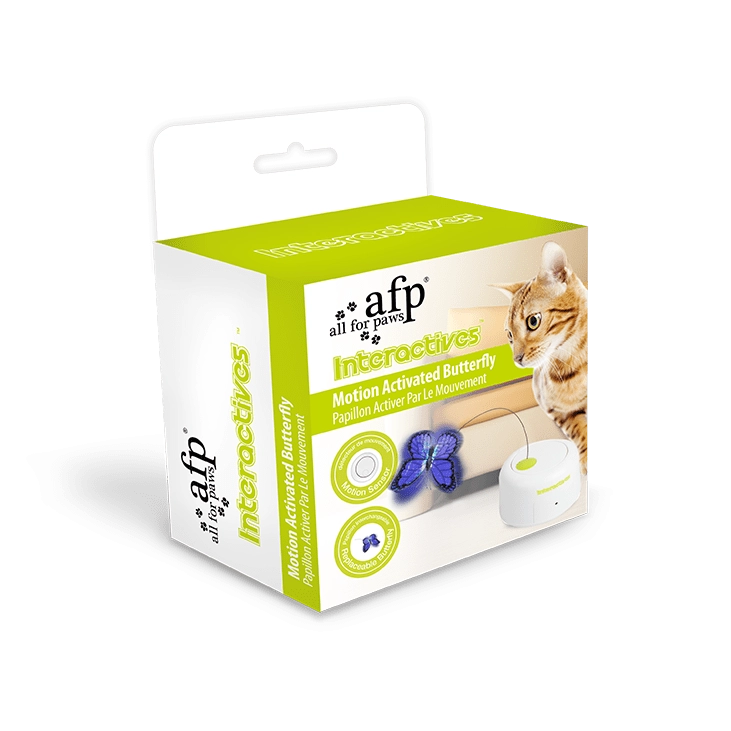 AFP MOTION ACTIVATED BUTTERFLY 11.5x11.5x7cm 