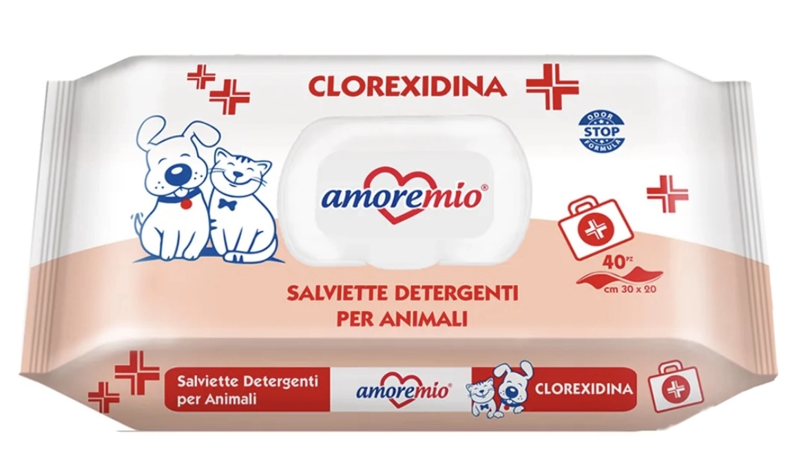 AMORE MIO CLOREXIDINA 40kom