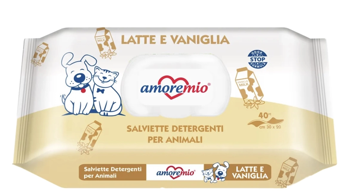 AMORE MIO MLEKO VANILA 40kom