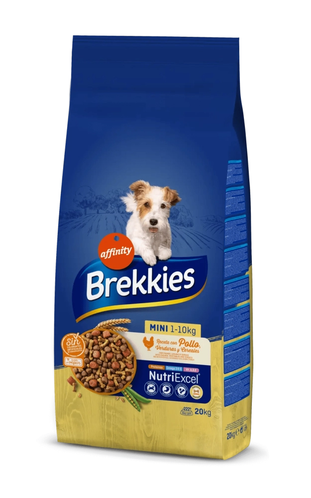 BREKKIES MINI ADULT PILETINA 500g