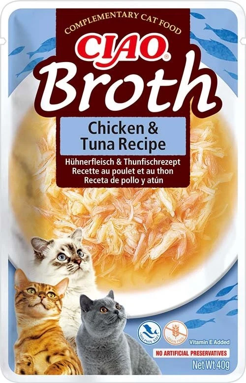 CIAO BROTH PILETINA TUNA 40g