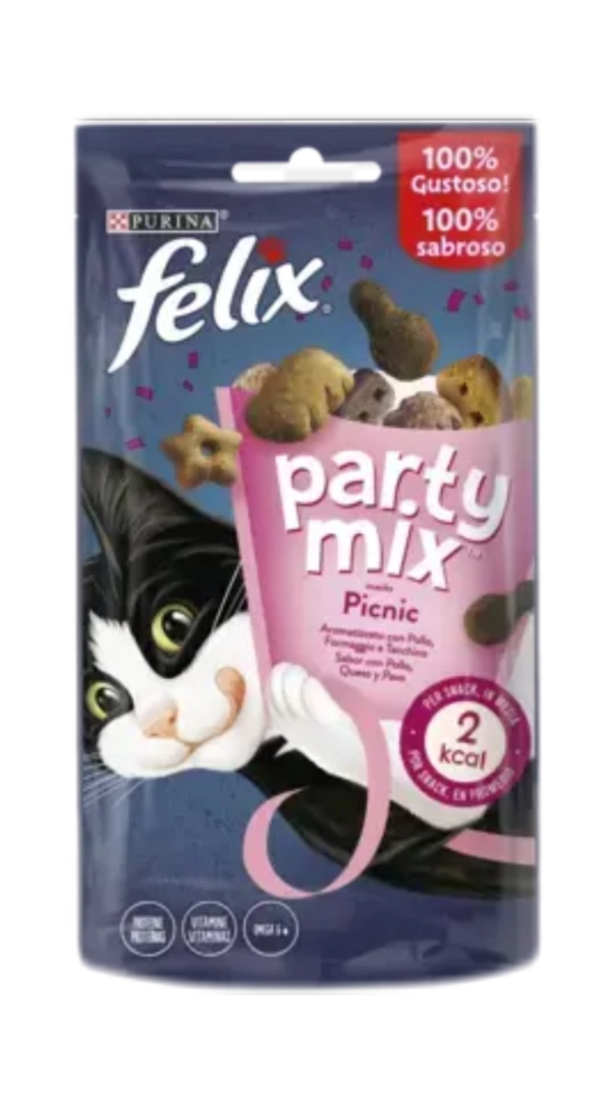 FELIX PARTY MIX PICNIC PILE SIR ĆURKA 60g