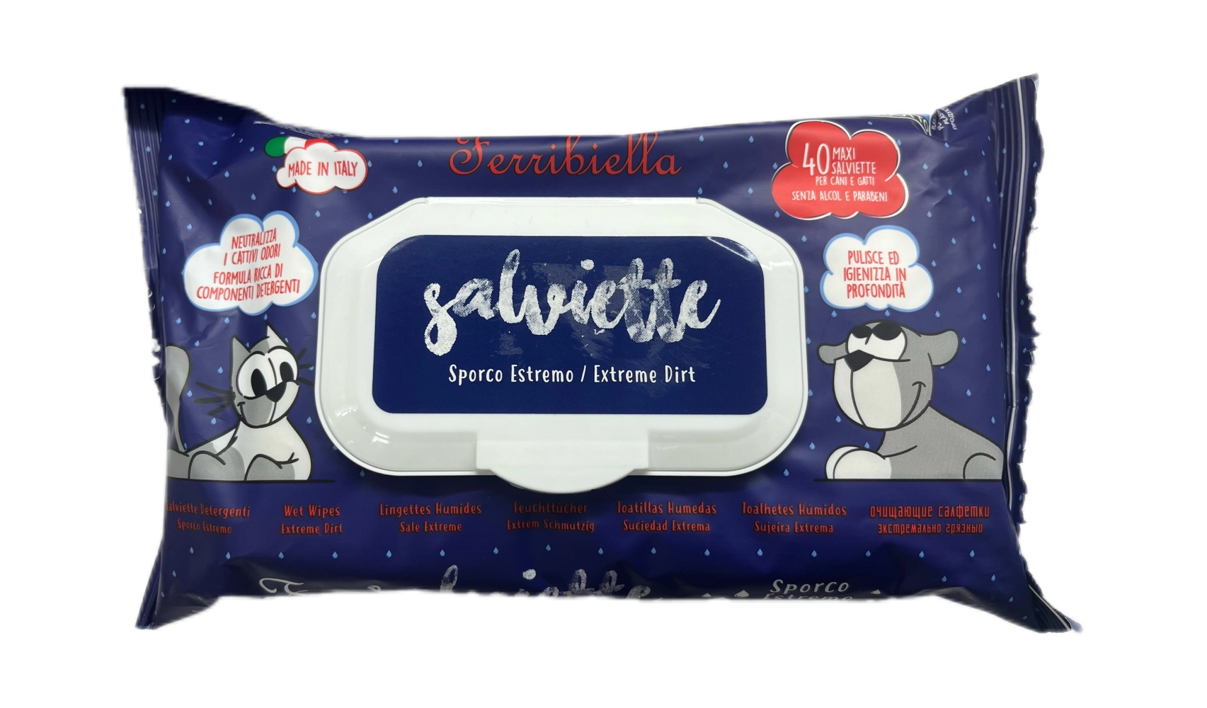FERRIBIELLA SALVIETTE EXTREME DIRT 40kom