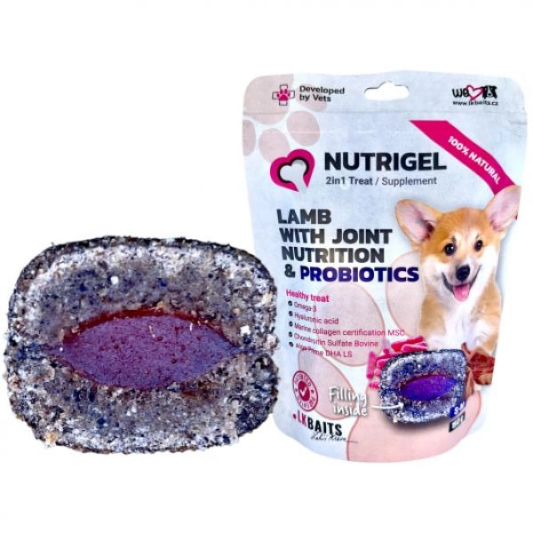 LK BAITS NUTRIGEL LAMB WITH JOINT NUTRITION&PROBIOTIC S-M 150g