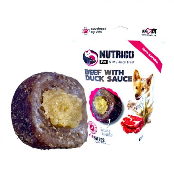 LK BAITS NUTRIGO GOVEDINA SA SOSOM OD PATKE S-M 150g