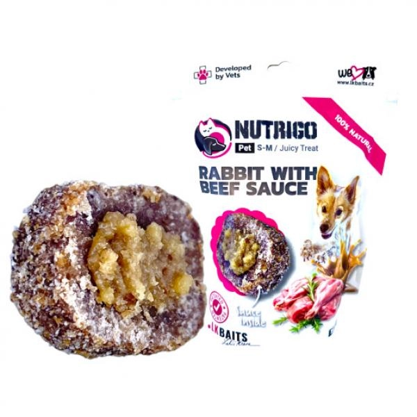 LK BAITS NUTRIGO ZEC SA GOVEĐIM SOSOM S-M 150g