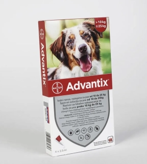 ADVANTIX ZA PSE 10-25kg 1kom