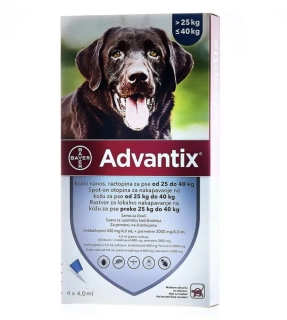 ADVANTIX ZA PSE 25-40kg 1kom