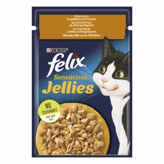 FELIX SENSATIONS PILETINA ŠARGAREPA U ŽELEU 85g