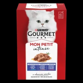 GOURMET MON PETIT TUNA,LOSOS,PASTRMKA 6x50g