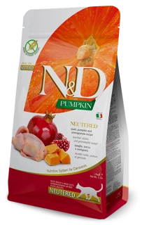 N&D BUNDEVA PREPELICA NAR STERILISANE 300g