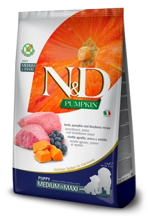 N&D MED/MAXI PUPPY BUNDEVA JAGNJETINA BOROVNICA 1kg