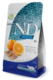 N&D OCEAN HARINGA POMORANDŽA 300g