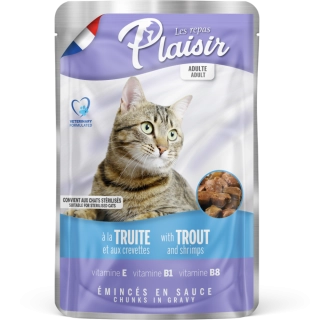 PLAISIR PASTRMKA I ŠKAMPI U SOSU 100g