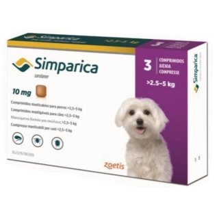 SIMPARICA 2,5-5kg 1kom