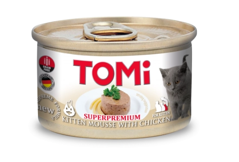 TOMI KITTEN MOUSSE PILETINA 85g