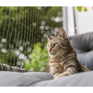 TRIXIE MREŽA ZA MAČKE SA ŽICOM ZELENA 3x2m