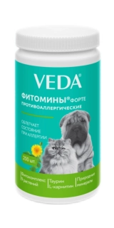 VEDA PROTIV ALERGIJA ФИТОМИНЫ ФОРТЕ 200tbl