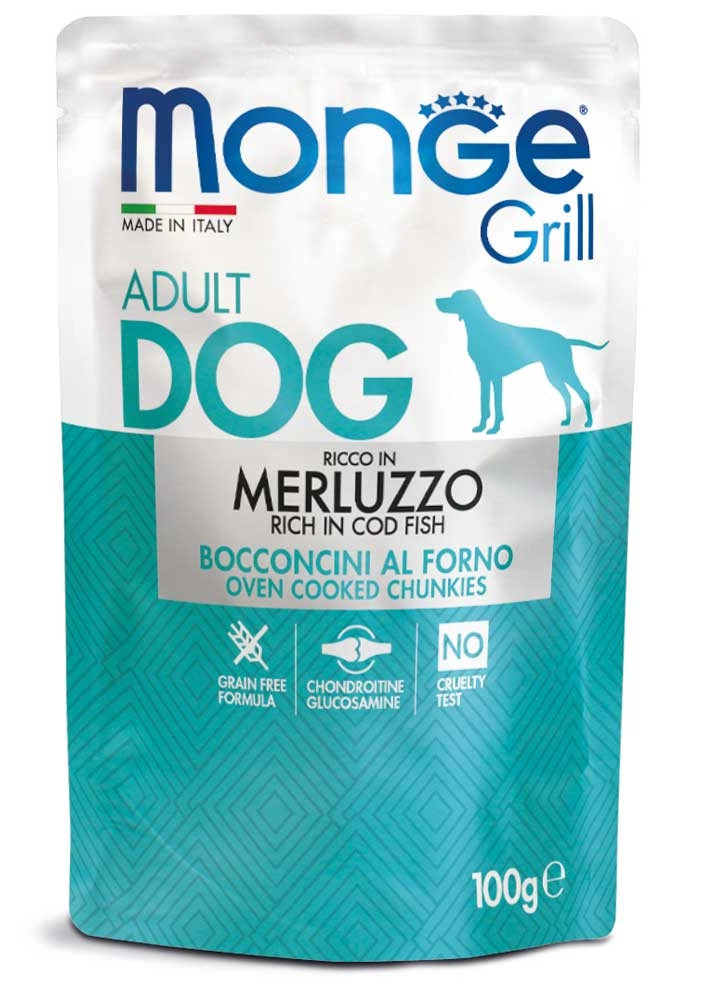 MONGE GRILL BAKALAR 100g