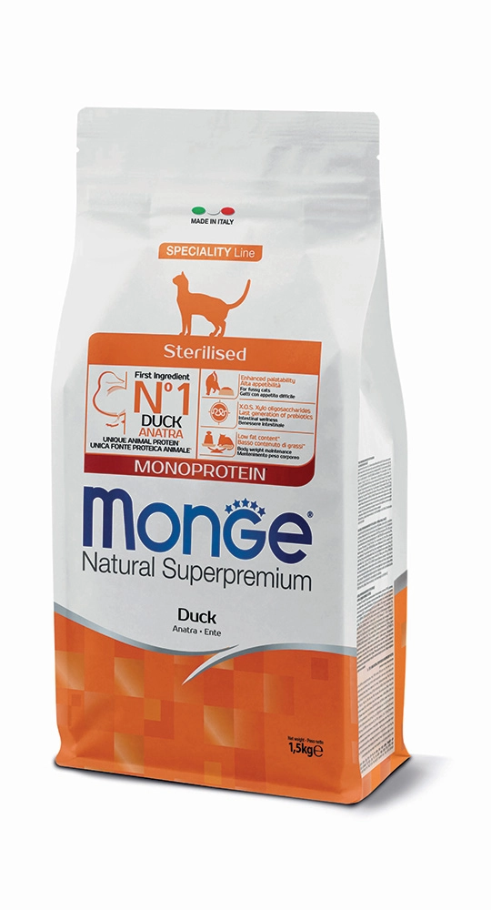MONGE STERILISANE PAČETINA 500g