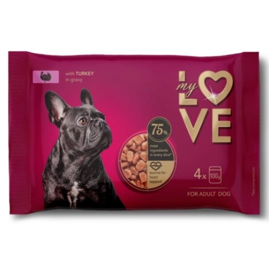 MY LOVE ĆURKA U SOSU 4x100g