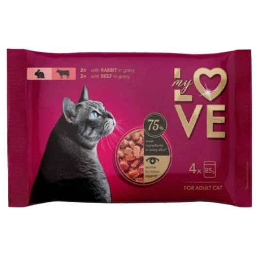 MY LOVE ZEC GOVEDINA U SOSU 4x85g