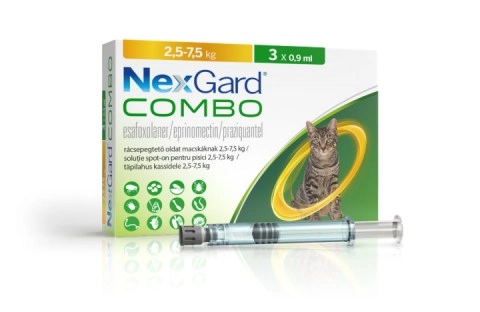 NEXGARD COMBO ZA MAČKE 2,5-7,5kg 1kom