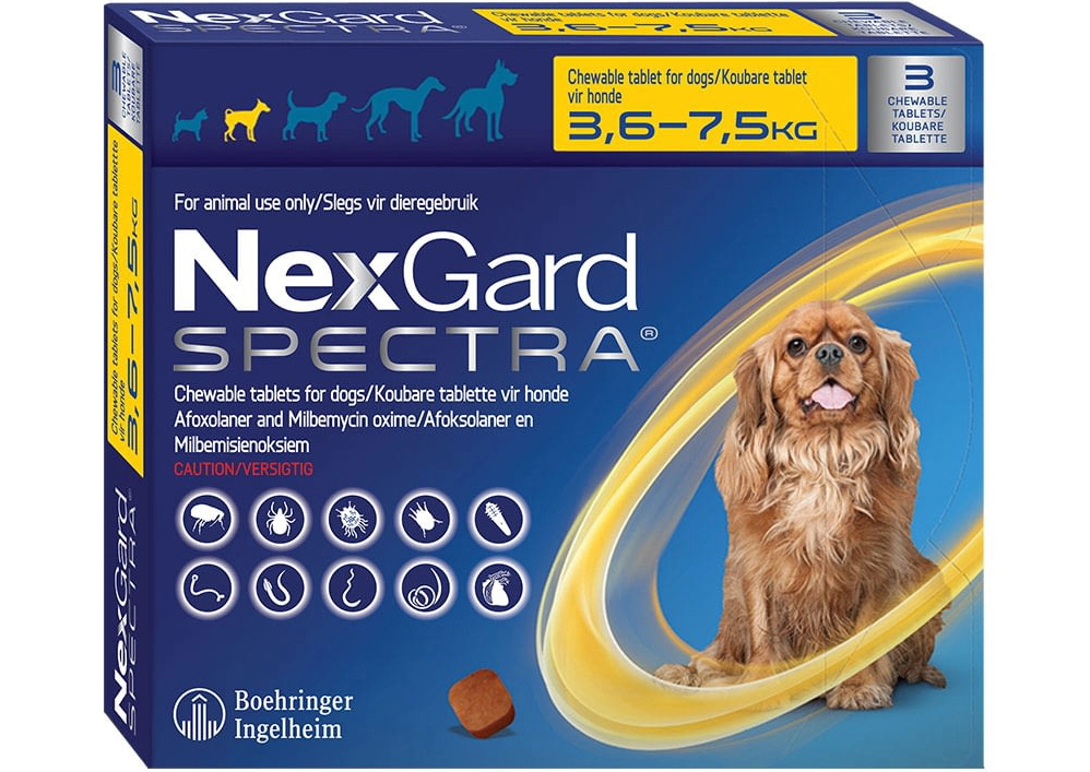NEXGARD SPECTRA 3,5-7,5kg 1kom