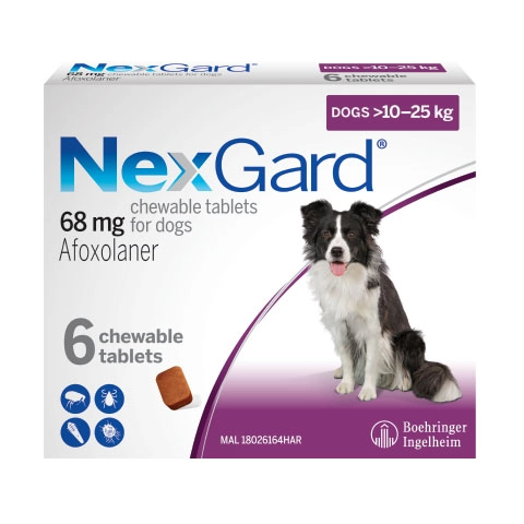 NEXGARD ZA PSE 10-25kg 1kom