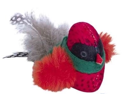 NOBBY PTICA SA PRIRODNIM ZVUKOM 12cm