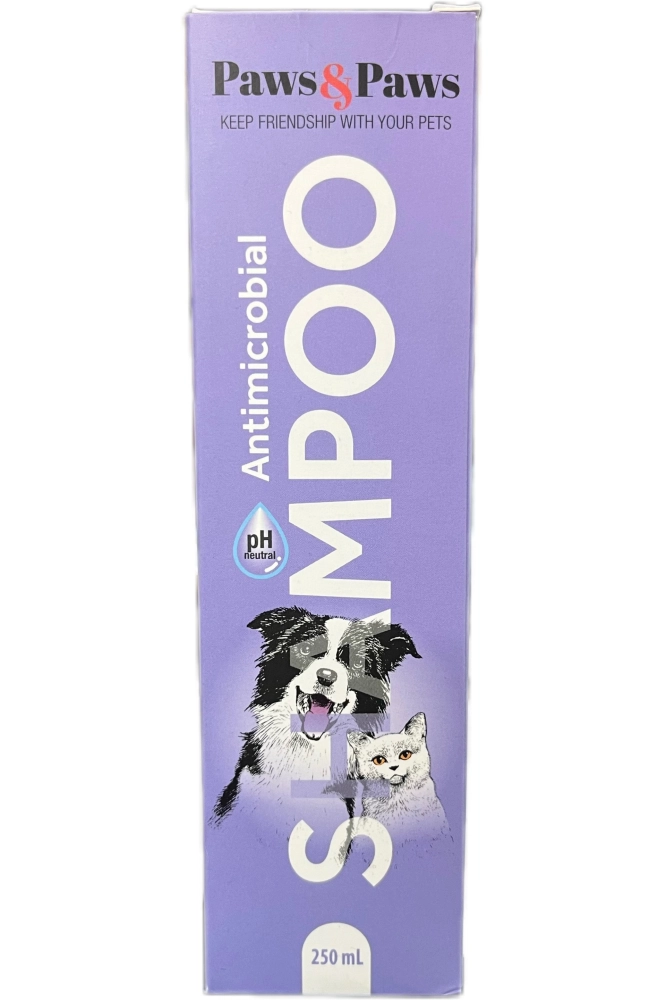 PAWS&PAWS ANTIMICROBAL ŠAMPON 250ml 300g