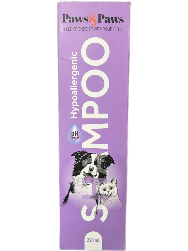 PAWS&PAWS HYPOALLERGENIC ŠAMPON 250ml 300g
