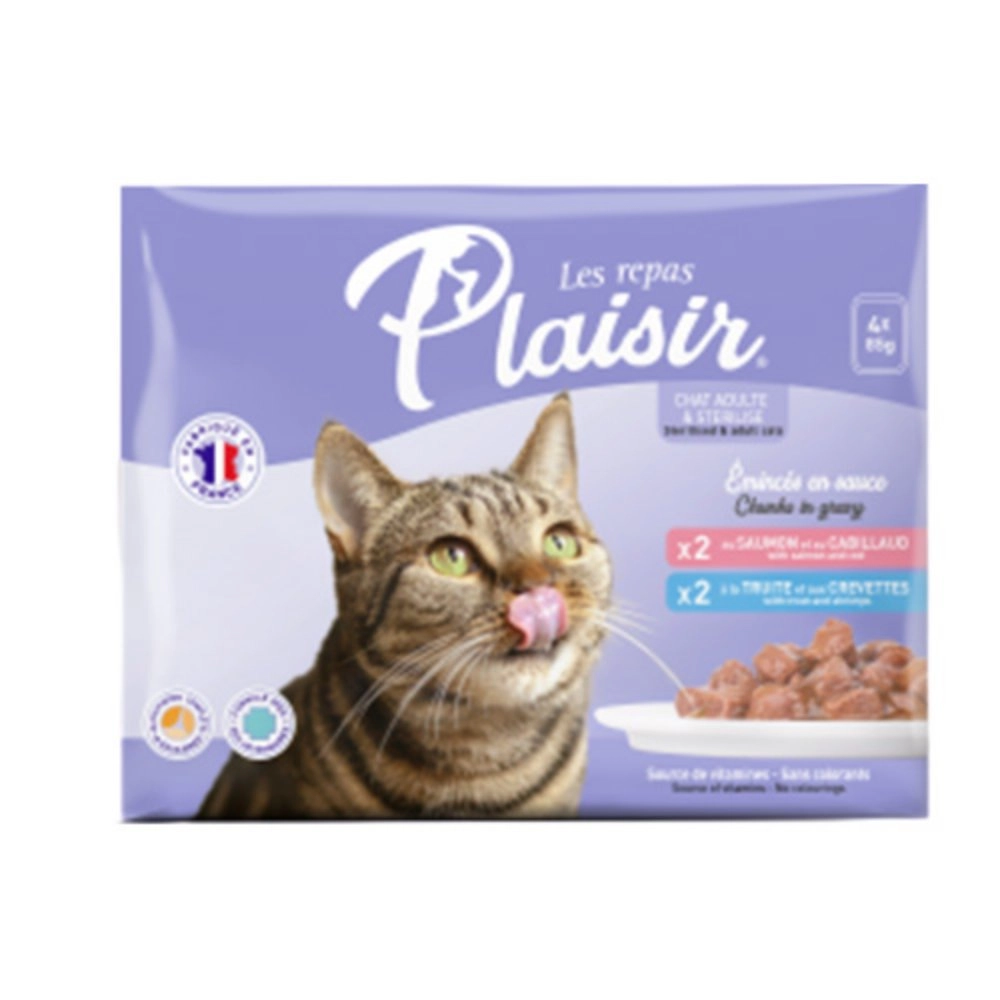 PLAISIR LOSOS PASTRMKA 4x85g