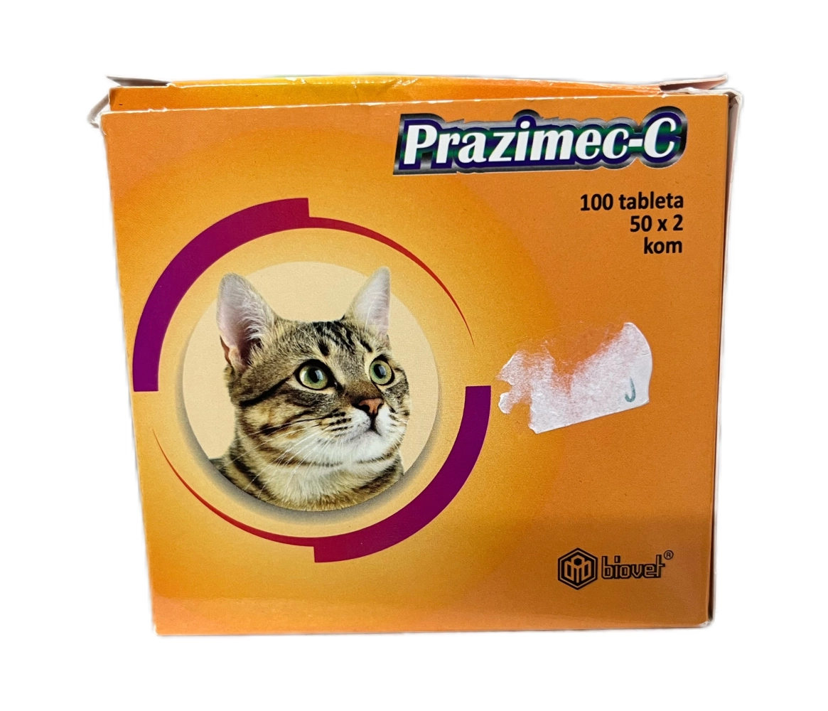 PRAZIMEC-C ZA MAČKE 1kom