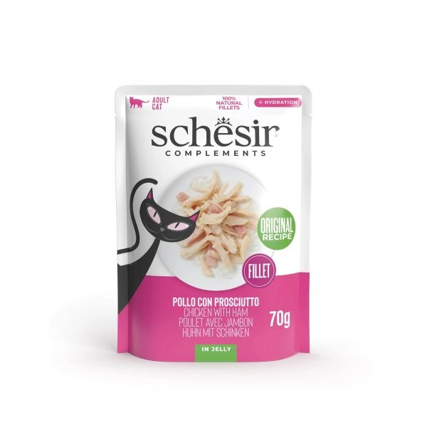 SCHESIR COMPLEMENTS PILETINA ŠUNKA FILETI U ŽELEU 70g