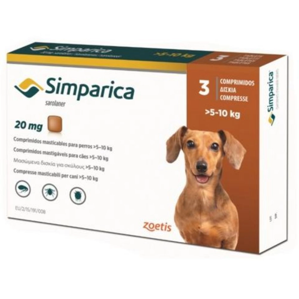 SIMPARICA 5-10kg 1kom