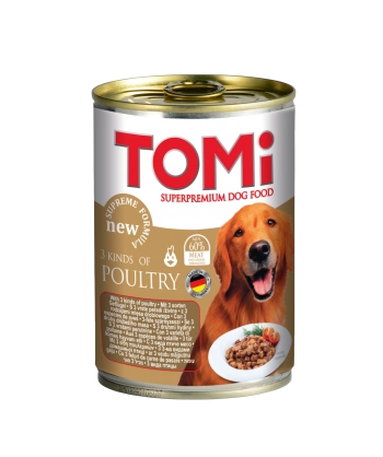 TOMI 3 VRSTE ŽIVINE ZA PSE  400g