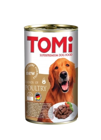 TOMI 3 VRSTE ŽIVINE ZA PSE  1200g