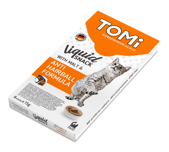 TOMI LIQUID SNACK ANTIHAIRBALL 15g