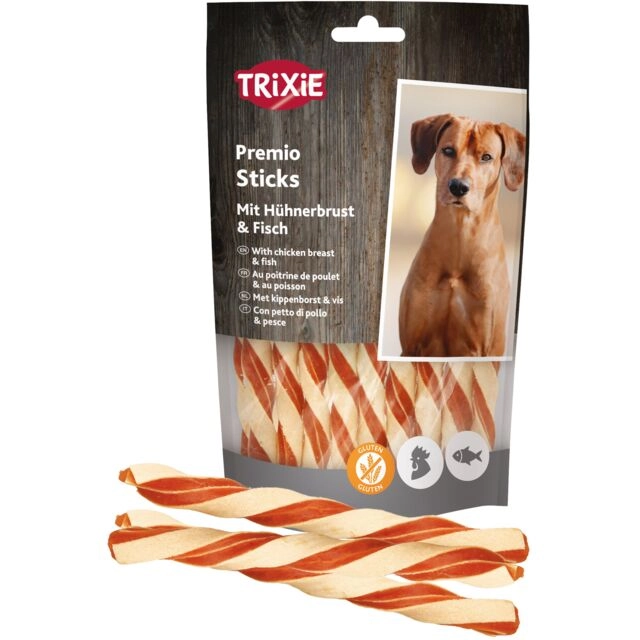 TRIXIE FISH CHICKEN STICKS 80g