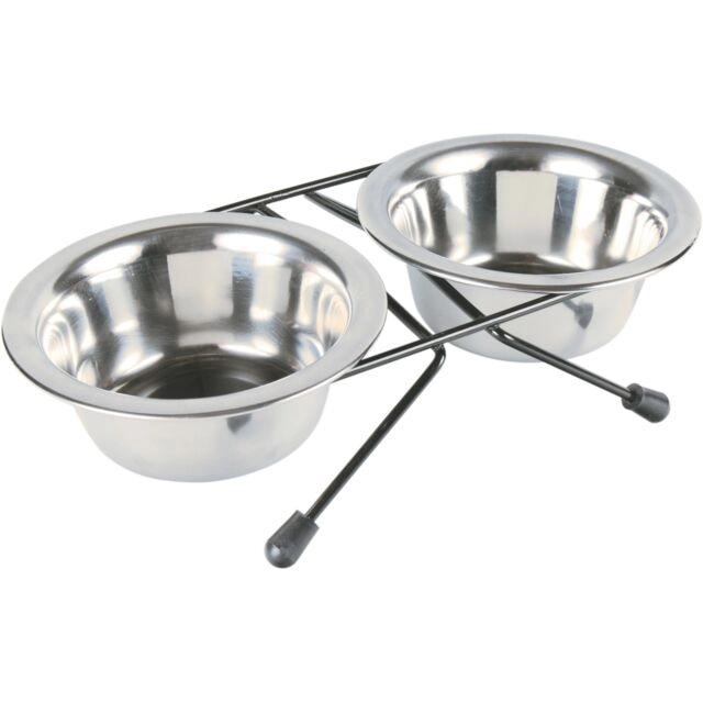 TRIXIE SET METALNIH ČINIJA 0,45L 13cm