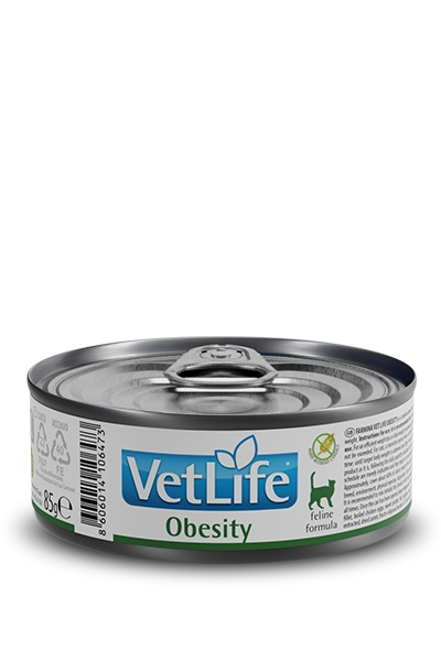 VET LIFE OBESITY CAT 85g