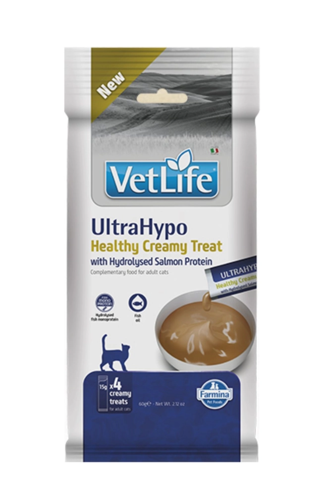 VET LIFE ULTRAHYPO TEČNA POSLASTICA HIDROLIZOVANI PROTEIN LOSOSA 1kom 15g